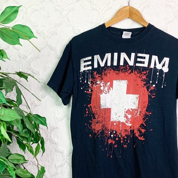 Eminem Recovery Album Black Graphic Tee Shirt - Picture 1 of 5